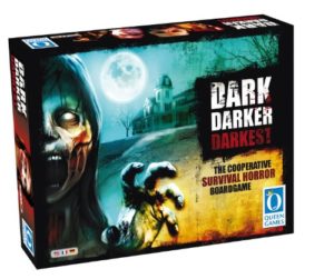Queen Games 50032 – Dark Darker Darkest, Survival-Horror Spiel